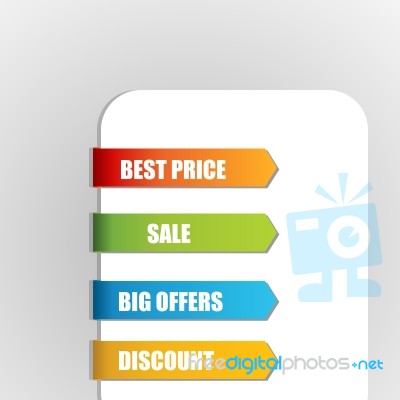 Sale Tags Stock Image