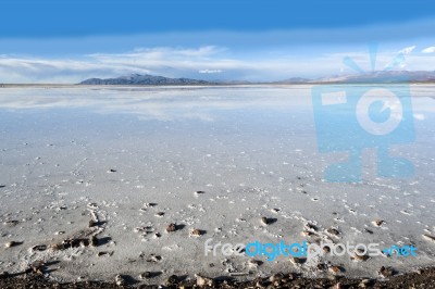 Salinas Grandes, Andes, Argentina Stock Photo