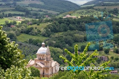 San Biagio Church Stock Photo