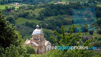 San Biagio Church Stock Photo