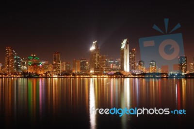 San Diego Skyline Stock Photo