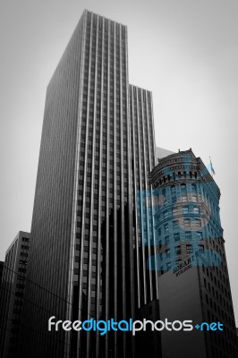 San Francisco's Skyscraper, Usa Stock Photo