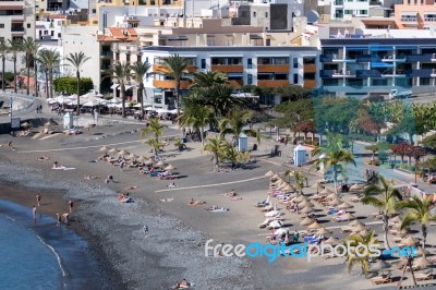 San Juan Beach In Tenerife Stock Photo