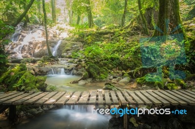 Sanang Manora Waterfall, Phang Nga, Thailand Stock Photo