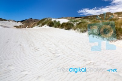 Sand Dunes Stock Photo