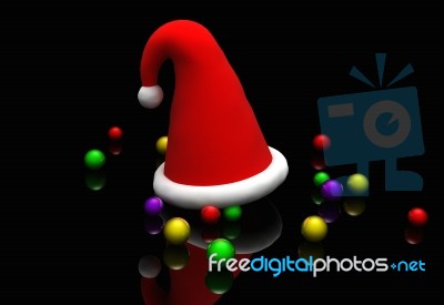 Santa Cap Stock Image