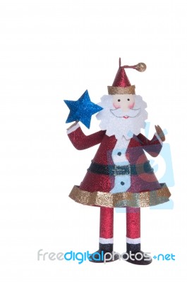 Santa Claus Decoration Stock Photo