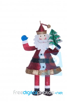 Santa Claus Decoration Stock Photo