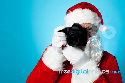 Santa - The Professional Photographer Stock Photo