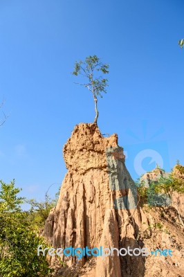 Sao Din Na Noi, Nan, Thailand Stock Photo