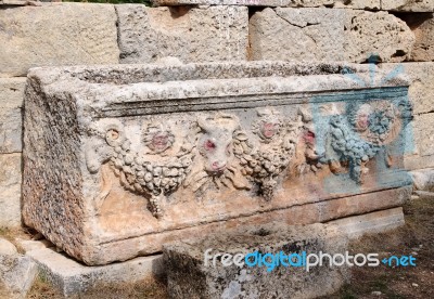 Sarcophagus Stock Photo