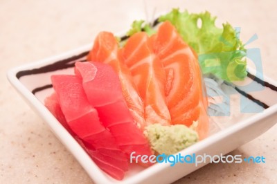 Sashimi Stock Photo