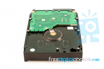 Sata Hard Disk Drive Stock Photo