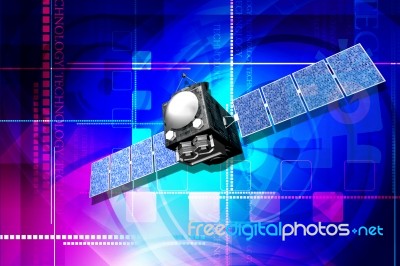 Satellite Stock Image