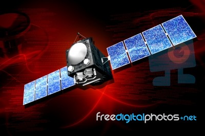 Satellite Stock Image