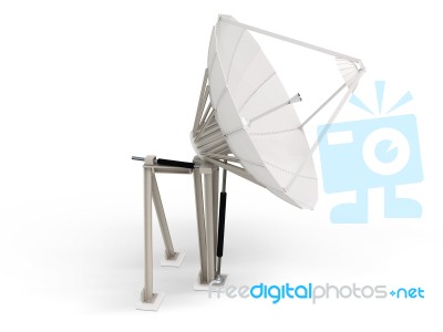 Satellite Dish Stock Image