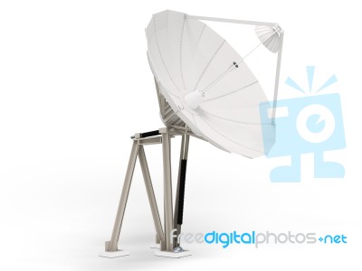 Satellite Dish Stock Image