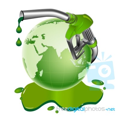 Save Fuel Stock Image