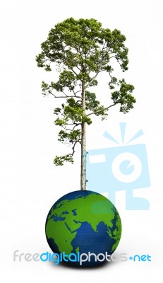 Save The Earth Stock Photo