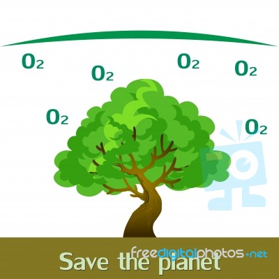 Save The Planet Stock Image