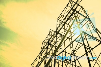 Scaffolding Stock Photo