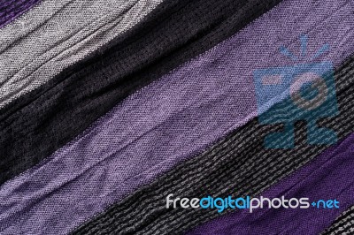 Scarf Fabric Texture Stock Photo