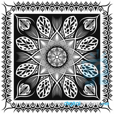 Scarf Pattern Stock Image