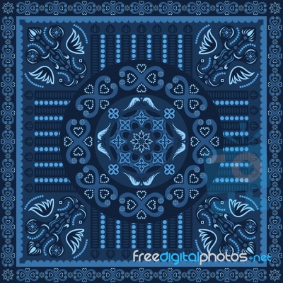 Scarf Pattern Stock Image