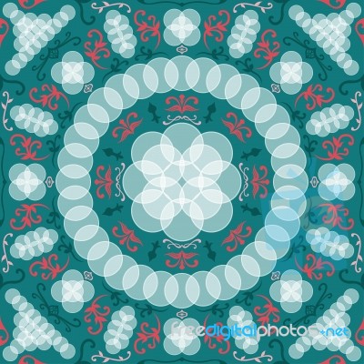 Scarf Pattern Stock Image