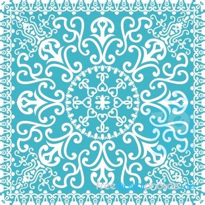 Scarf Pattern Stock Image