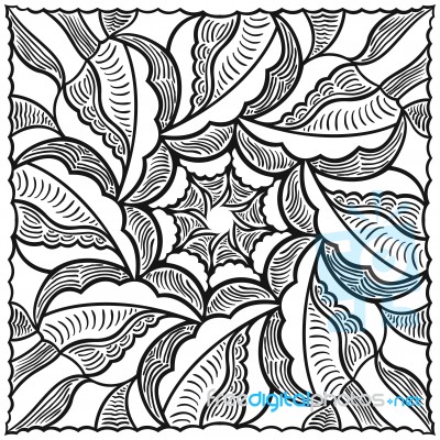 Scarf Pattern Stock Image