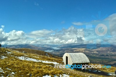 Scenic Ranges Of Ben Nevis Stock Photo