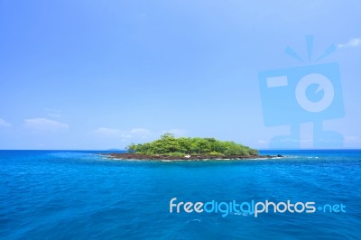 Scenic View Islands In Thailand Stock Photo