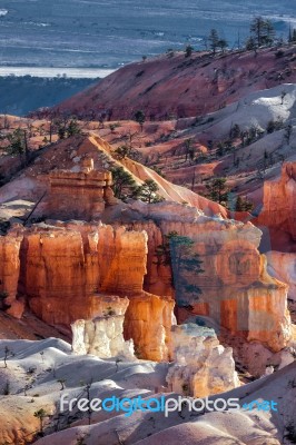 Scenic View Of Bryce Canyon Stock Photo