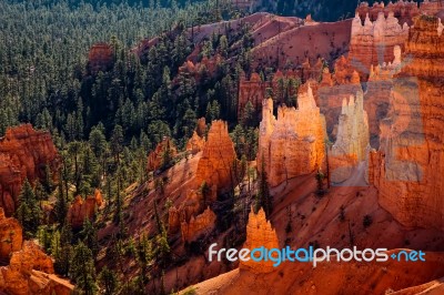 Scenic View Of Bryce Canyon Southern Utah Stock Photo