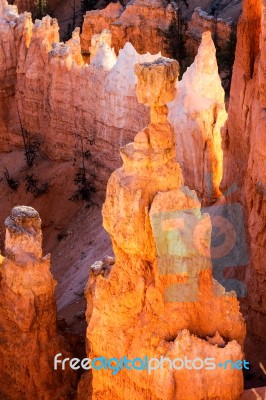 Scenic View Of Bryce Canyon Southern Utah Usa Stock Photo