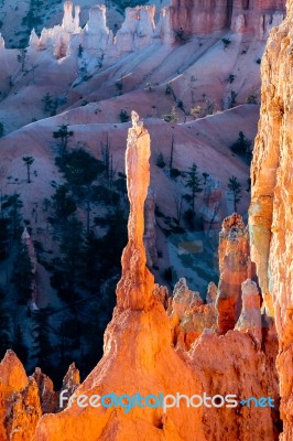 Scenic View Of Bryce Canyon Southern Utah Usa Stock Photo