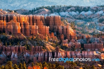 Scenic View Of Bryce Canyon Southern Utah Usa Stock Photo