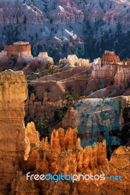 Scenic View Of Bryce Canyon Southern Utah Usa Stock Photo