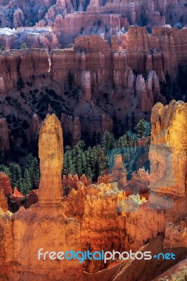 Scenic View Of Bryce Canyon Southern Utah Usa Stock Photo