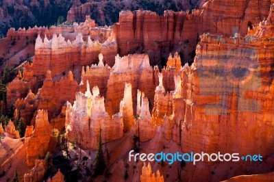 Scenic View Of Bryce Canyon Southern Utah Usa Stock Photo