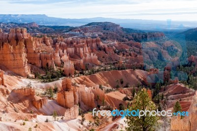 Scenic View Of Bryce Canyon Southern Utah Usa Stock Photo