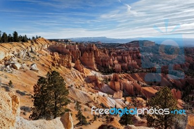 Scenic View Of Bryce Canyon Southern Utah Usa Stock Photo