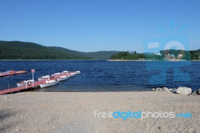 Schluchsee Lake Stock Photo