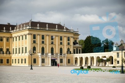 Schonbrunn Palace In Vienna Austria Stock Photo