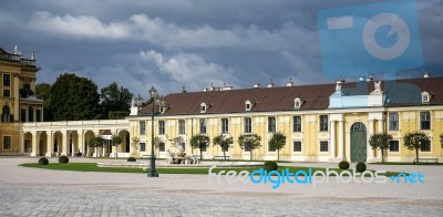 Schonbrunn Palace In Vienna Austria Stock Photo