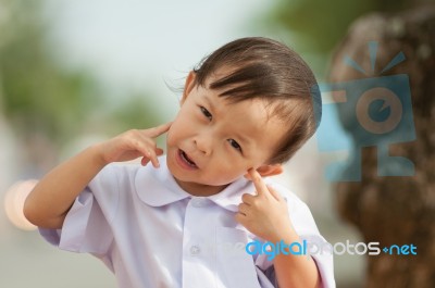 School Girl Stock Photo