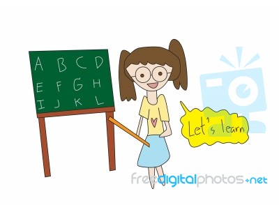 School Teacher Stock Image