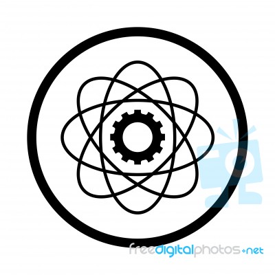 Science Icon -  Iconic Design Stock Image