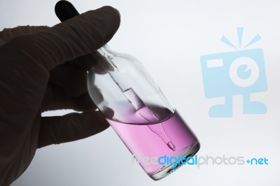 Scientists Are Experimenting Stock Photo